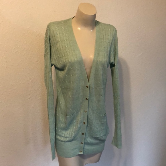 J.Crew 100% linen cardigan - Picture 1 of 6